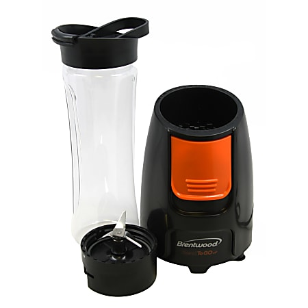 Brentwood Blend-To-Go Personal Blender, Orange