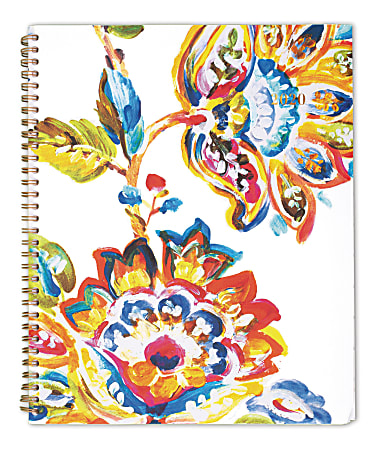 Cambridge® Hannah Weekly/Monthly Planner, 8-1/2" x 11", Multicolor, January to December 2020, 1161-905