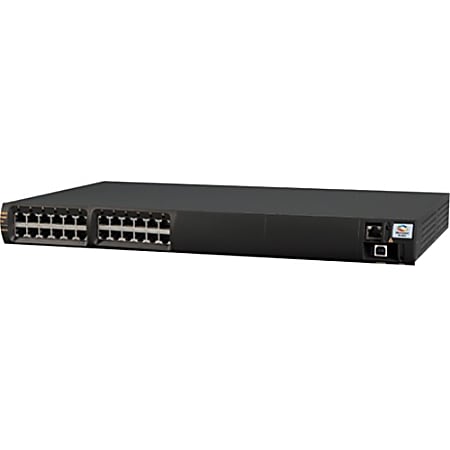 Microsemi PD-9606G PoE Injector Hub - 120 V AC, 230 V AC Input - 57 V DC Output - 6 Gigabit Ethernet Output Port(s) - 1000 W - 1U - Rack-mountable