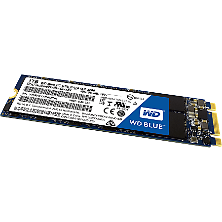Western Digital Blue M.2 2280 Internal SSD 1TB Blue - Office Depot