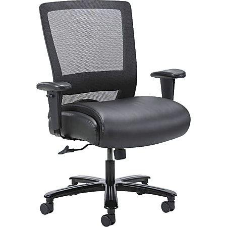Lorell® Heavy-Duty High-Back Mesh Task Chair, Black