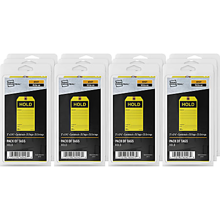 Avery Preprinted HOLD Inventory Tags - 5.75