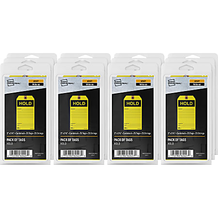Avery® Preprinted HOLD Inventory Tags - 5.75" Length