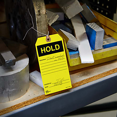 Avery Preprinted HOLD Inventory Tags - 5.75