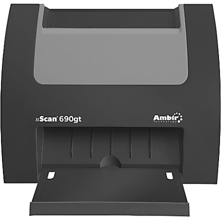 Ambir nScan 690gt - Card scanner - Dual CIS - Duplex - 4 in x 10 in - 600  dpi - USB 2.0