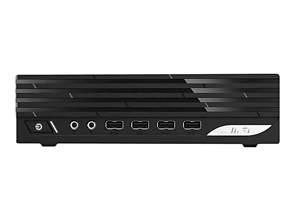 MSI PRO DP21 11M 059US - SFF - Core i3 10105 / 3.7 GHz - RAM 8 GB - SSD 250 GB - UHD Graphics 630 - GigE - WLAN: Bluetooth, Wi-Fi - Windows 10 Home - monitor: none