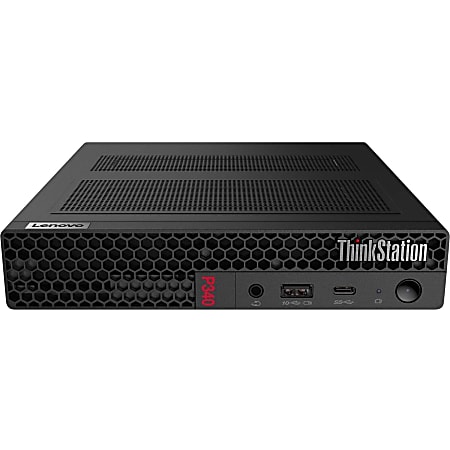 Lenovo ThinkStation P340 30DF001LUS Workstation - 1 x Intel Octa-core 8 Core i7-10700T 2 GHz - 32 GB RAM - 1 TB SSD - Tiny - Raven Black - Windows 10 Pro 64-bitNVIDIA Quadro P1000 4 GB Graphics - Ethernet - Wireless LAN