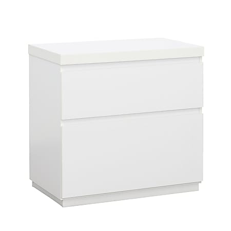 Sauder® Northcott 30-1/2"W x 18-1/2"D Lateral 2-Drawer File Cabinet, White