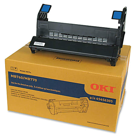 Oki Oki4545635 Image Drum - LED Print Technology - 72000 - 1 Each - Black