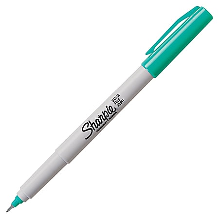 Sharpie® Permanent Ultra-Fine Point Marker, Aqua