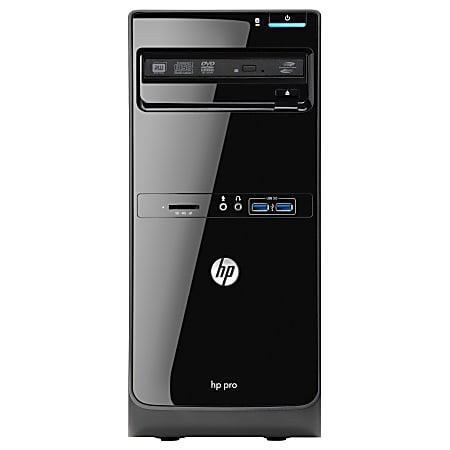 HP Business Desktop Pro 3500 Desktop Computer - Intel Core i5 i5-3470 3.20 GHz - 4 GB DDR3 SDRAM - 500 GB HDD - Windows 8 Pro 64-bit - Micro Tower