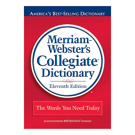 Merriam-Webster Collegiate Dictionary 11th Edition