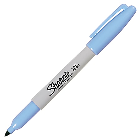 Sharpie® Permanent Fine-Point Marker, Sky Blue