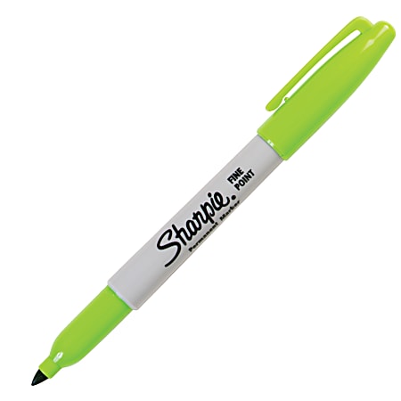 Sharpie® Permanent Fine-Point Marker, Lime
