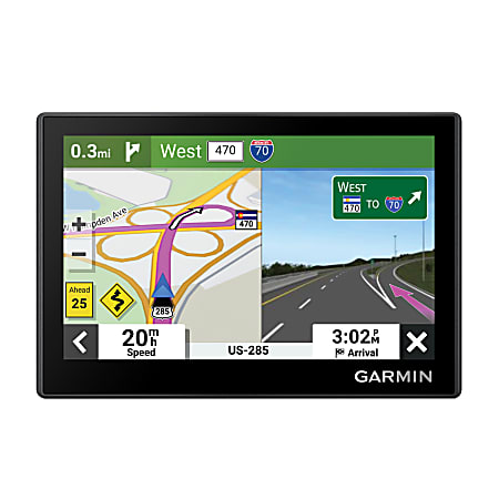 Garmin Drive 53 GPS Navigator With 5 Touch Screen Display Office