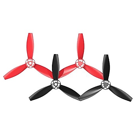 Parrot Propellers Red Bebop 2 - for Drone - Plastic - Red, Black