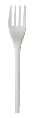 Highmark® ECO Compostable Forks, 6-1/2", White, Pack Of 1,000