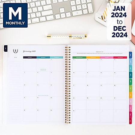 2024 Simplified by Emily Ley for ATAGLANCE® Weekly/Monthly Planner, 8