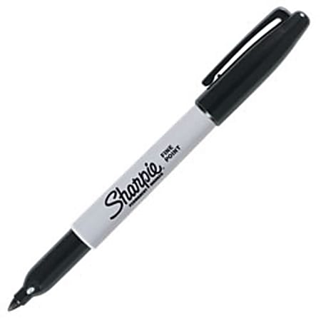 Sharpie® Permanent Fine-Point Marker, Black