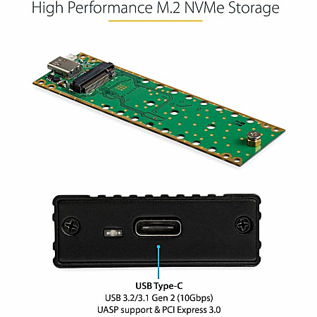 【富士通 FH70/C2】 i7/500GB M.2 NVMe/Office StarTech.com M.2 NVMe SSD Enclosure for PCIe SSDs USB 3.1 Gen 2