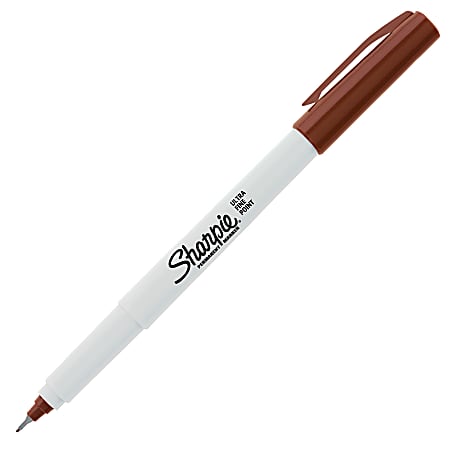 Sharpie® Permanent Ultra-Fine Point Marker, Brown