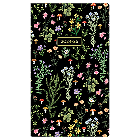 2024-2026 Blue Sky Soft Touch Monthly Planning Calendar, 3-5/8” x 6-1/8”, Kimmy, July To June, 146934