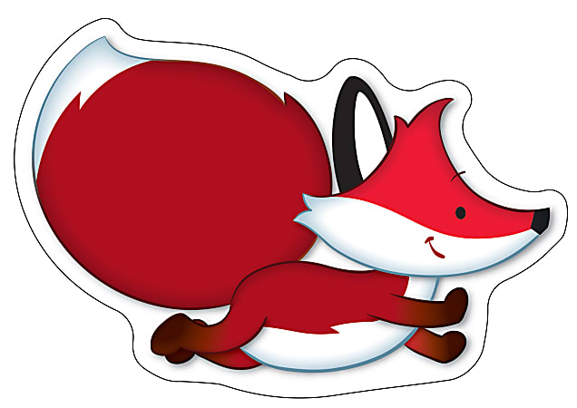 Carson Dellosa Playful Foxes Cut Outs Multicolor Grades Pre K 8 Pack Of ...