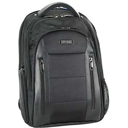 Fujitsu Heritage Carrying Case (Backpack) for 15" to 15.6" Notebook - Dobby Polyester, Polyvinyl Chloride (PVC) - Checkpoint Friendly - Shoulder Strap, Handle, Luggage Strap - 17.5" Height x 13" Width x 8" Depth