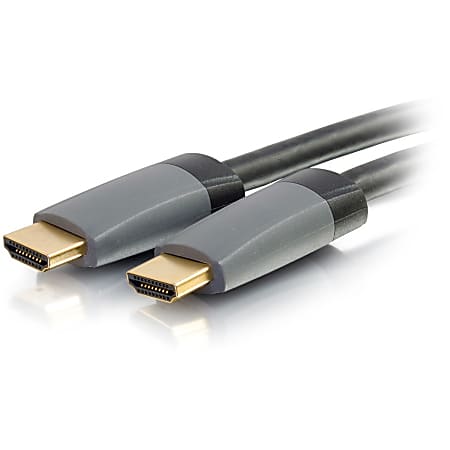 C2G Select Series 50ft Standard Speed HDMI Cable with Ethernet - In-Wall CL2 Rated - M/M - HDMI cable with Ethernet - HDMI male to HDMI male - 50 ft - shielded - black - 4K support