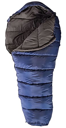 Kamp-Rite Cascade Mummy 20° Sleeping Bag, 35" x 78", Blue