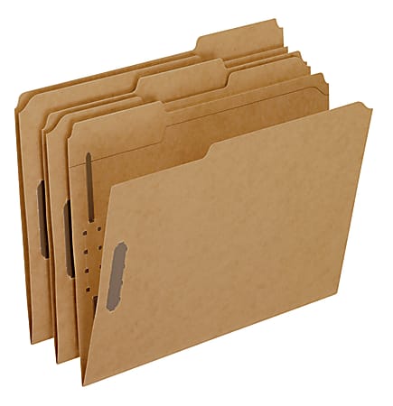 Pendaflex® Kraft Rec Classification Folders With Fasteners, Letter Size, Box Of 50