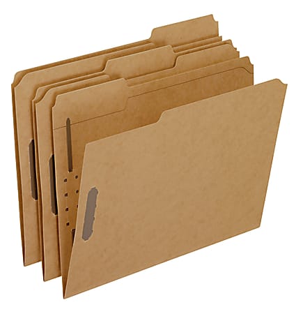 Pendaflex® Kraft Rec Classification Folders With Fasteners,