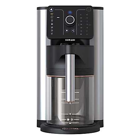 Aqua Optima Aurora 10-Cup Drip Coffee Maker, Silver/Black, ACE002