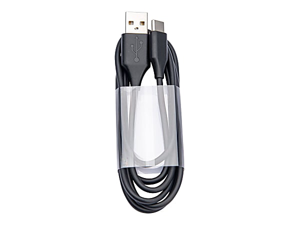 Jabra Evolve2 USB/USB-C Data Transfer Cable - 3.94 ft USB/USB-C Data Transfer Cable - First End: USB Type A - Second End: USB Type C - Black