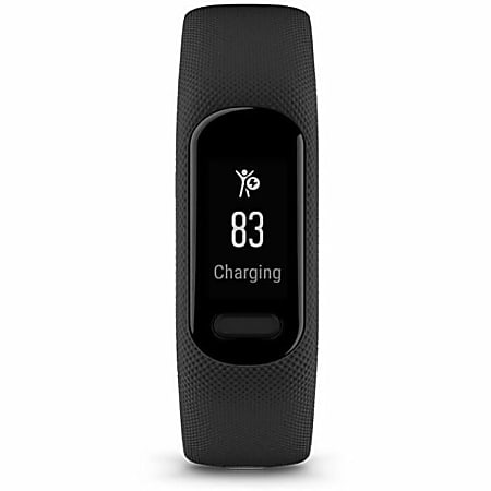 GARMIN vívosmart 5  Black サイズS/M Garmin v vosmart 5 Womens Smartwatch Black - Office Depot