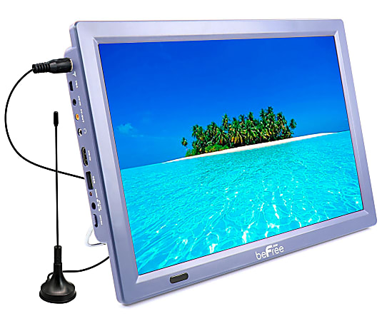 BeFree Sound 14" LED Portable Television With Wired