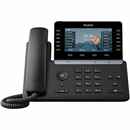 Yealink SIP-T85W IP Phone, Total Qty 1