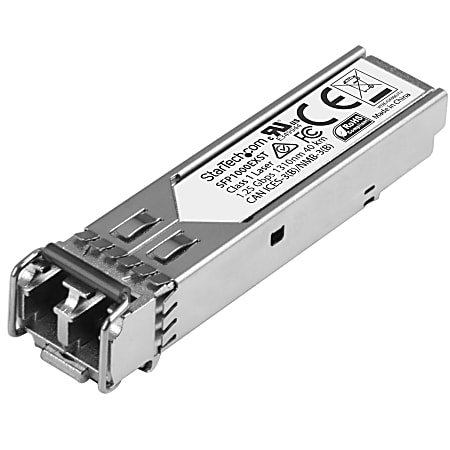 StarTech.com 1000BASE-EX MSA Compliant SFP Module - LC Connector - Fiber SFP Transceiver - Lifetime Warranty - 1 Gbps - Max. Transfer Distance 40 km (24.8 mi) - 1000BASE-EX fiber transceiver adds reliable 1Gb over fiber - StarTech.com lifetime warranty