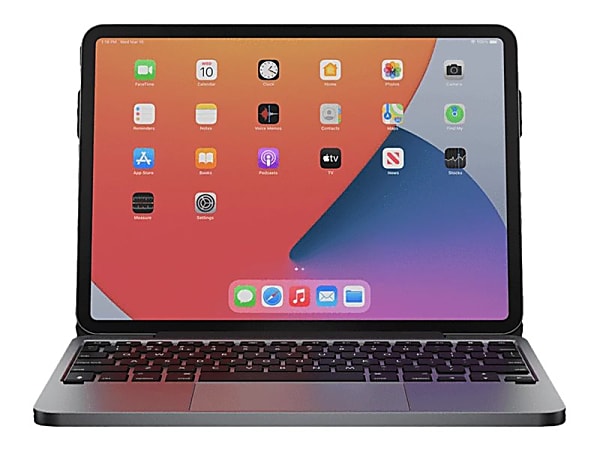 Brydge 11 MAX+ BRY4032 Keyboard/Cover Case for 11" Apple iPad Pro (2018), iPad Pro (2nd Generation), iPad Pro (3rd Generation), iPad Pro (4th Generation), iPad Air (4th Generation) Tablet - Space Gray