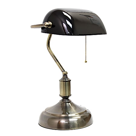 Realspace traditional banker's on sale lamp