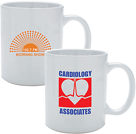 POD White Ceramic Mug Full Color 11 oz