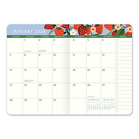 2024 2025 Orange Circle Studio 24 Month Pocket Planner 4 58 x 6 12