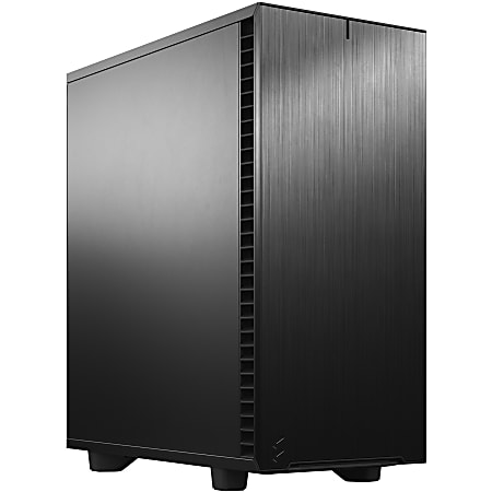 Fractal Design Define 7 Compact Computer Case - Mid-tower - Black - Brushed Aluminum - 4 x Bay - 4 x 4.72" x Fan(s) Installed - 0 - ATX, Micro ATX, Mini ITX Motherboard Supported - 7 x Fan(s) Supported