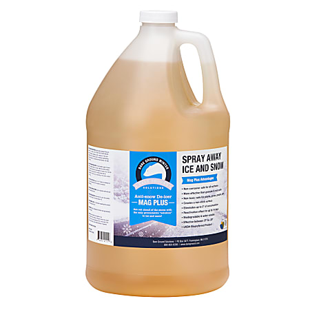 Bare Ground Liquid De-Icer, Inhibited MagPlus, 1 Gallon