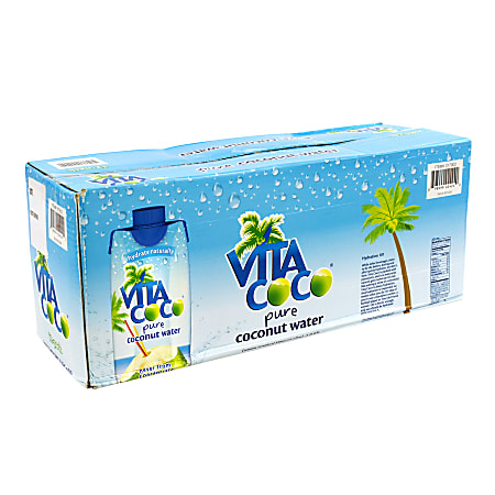 Vita Coco Pure Coconut Water, 11.1 Oz, Pack Of 12