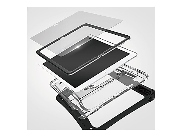 iBenzer Hexpact 2.0 - Protective case for tablet - transparent - for Apple 10.2-inch iPad (7th generation, 8th generation, 9th generation)