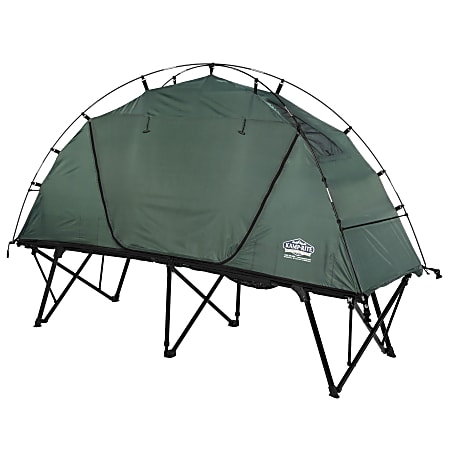 Kamp-Rite Standard Compact Tent Cot, 57"H x 79"W x 29"D, Green