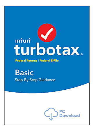 Intuit® TurboTax® Basic Fed + E-File 2018, Windows® Download