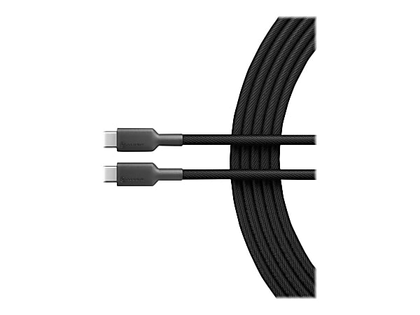 ALOGIC Elements Pro - USB cable - USB-C (M) to USB-C (M) - USB 2.0 - 5 A - 6.6 ft - black