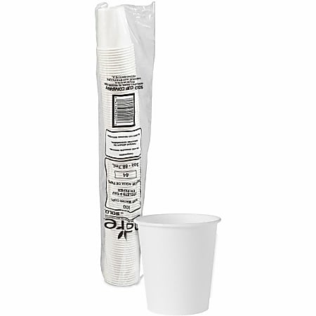 Solo Plastic Cups, Squared, 18 Ounce - 100 cups